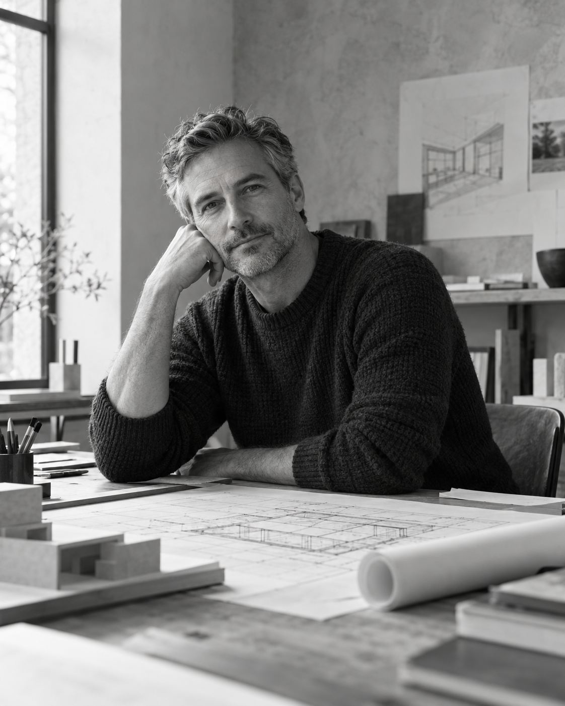 Portrait of Ethan Vale, Principal Architect