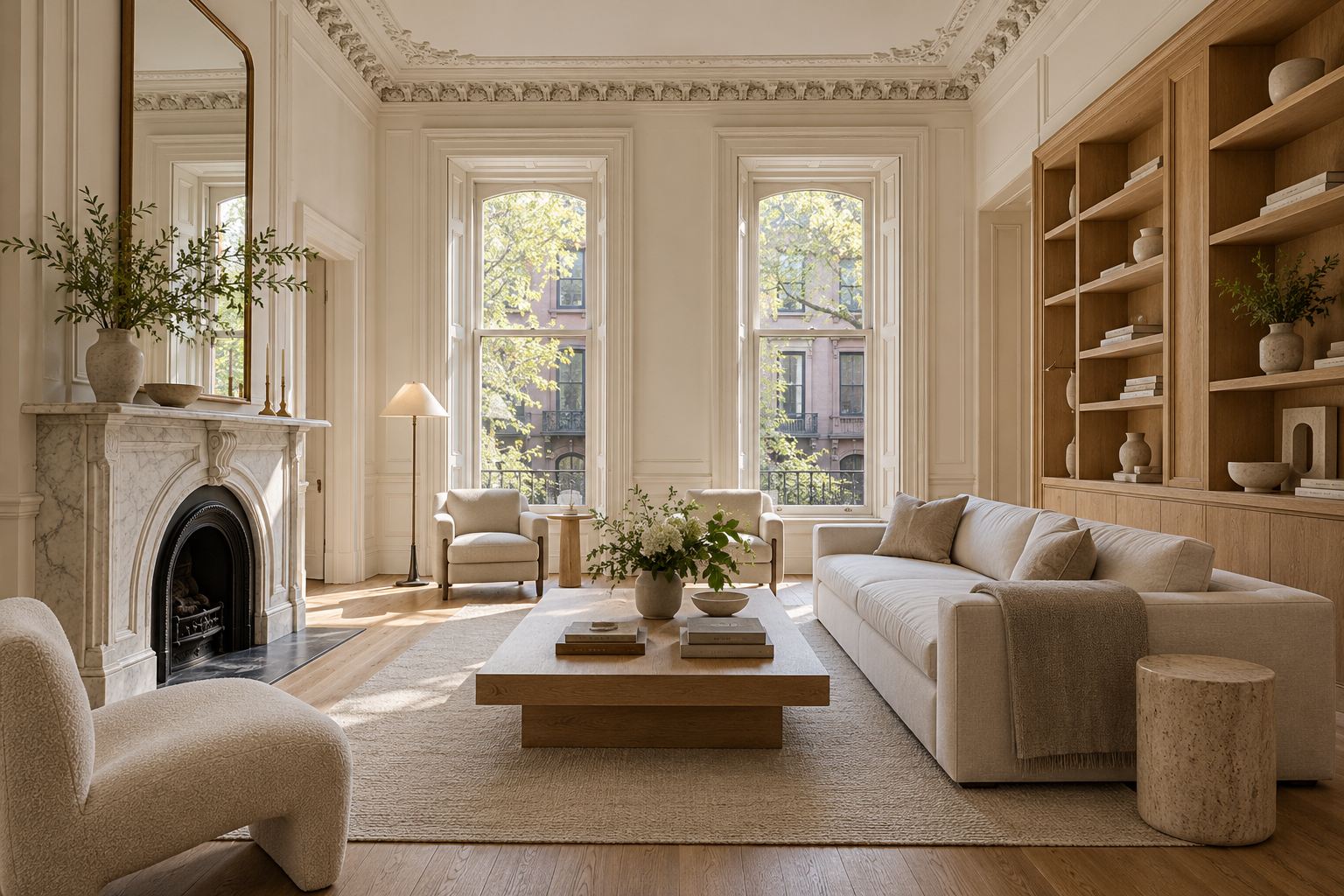 West 11th Townhouse, a residential project in Greenwich Village